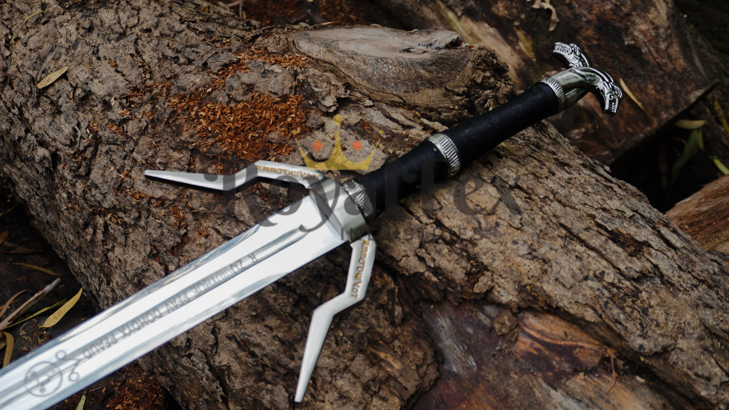The Witcher Sword of Geralt of Rivia sword witcher 3 sword Scabbard & wall mount