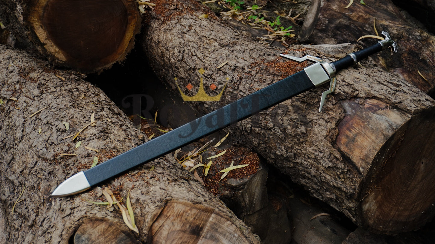 The Witcher Sword of Geralt of Rivia sword witcher 3 sword Scabbard & wall mount