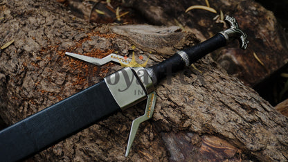 The Witcher Sword of Geralt of Rivia sword witcher 3 sword Scabbard & wall mount