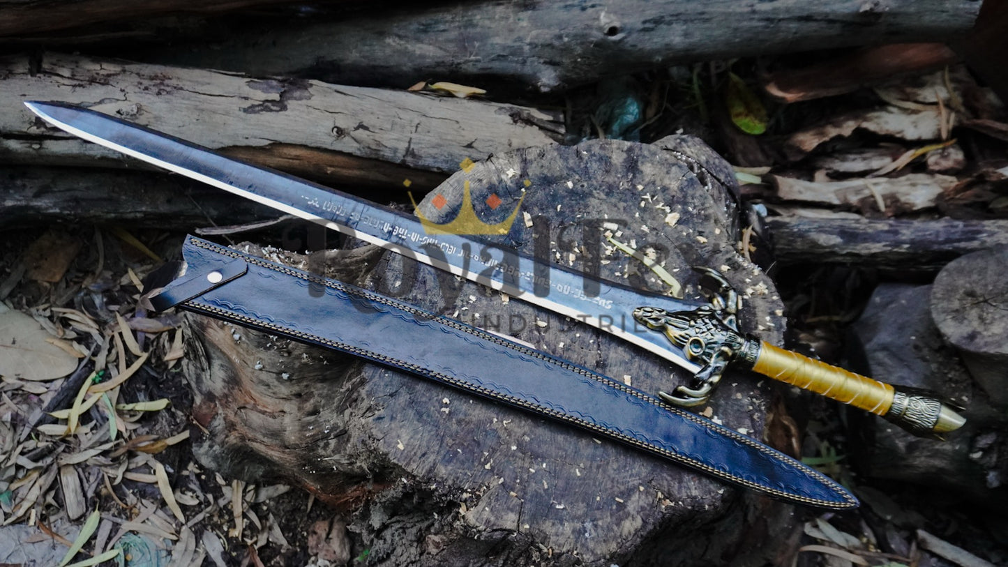 Conan Father Sword Replica Barbarian Sword Stainless Steel Sword Cosplay